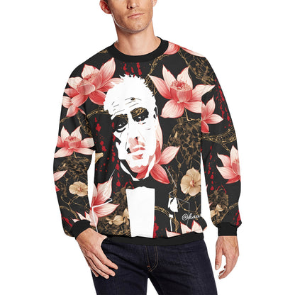 Godfather Bloodspatter Men's crew neck sweatshirt
