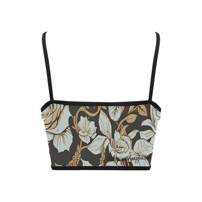 Abraham Lincoln Women's Spaghetti Strap Crop Top