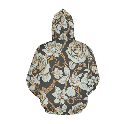 Abraham Lincoln Hand Tats Men's Hoodie