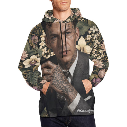 Frank Sinatra Hand Tats Men's Hoodie