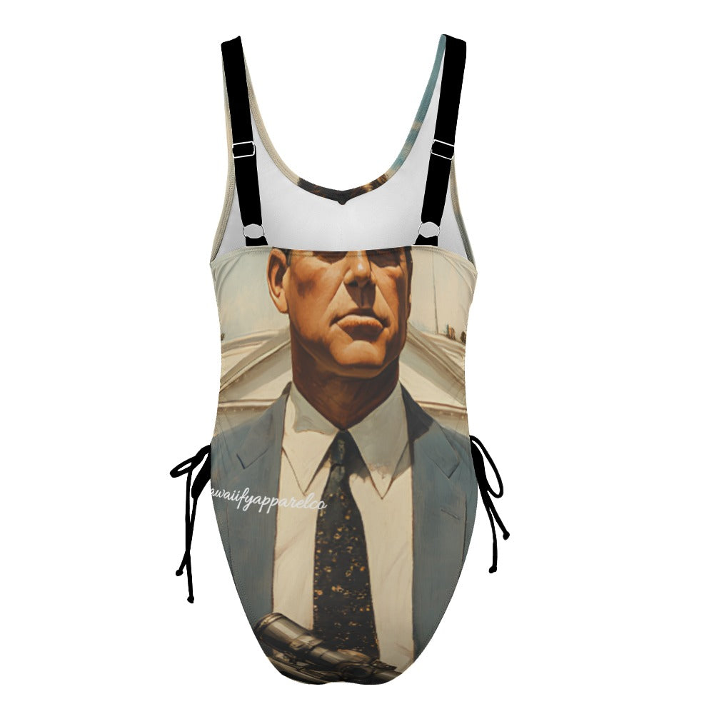 JFK Locked N' Loaded Ladies One Piece Swimsuit