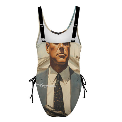JFK Locked N' Loaded Ladies One Piece Swimsuit