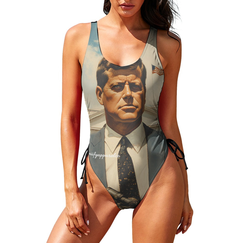 JFK Locked N' Loaded Ladies One Piece Swimsuit