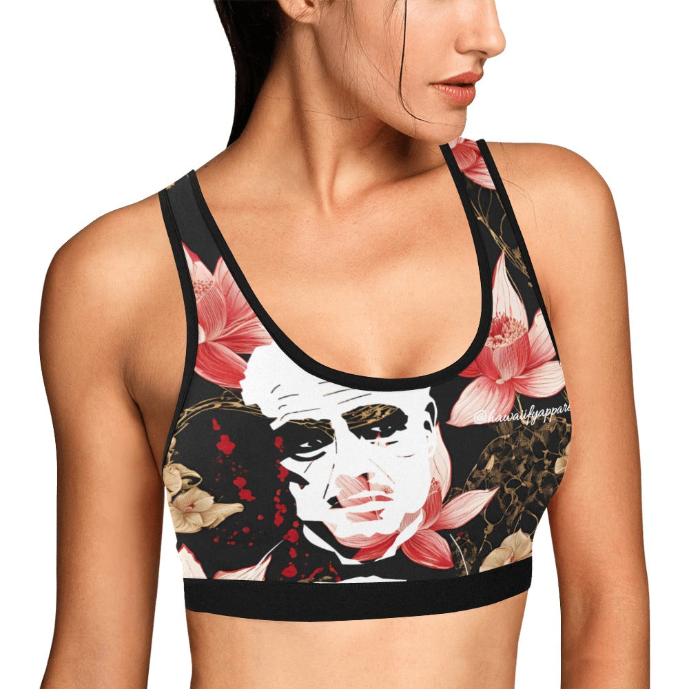 Godfather Bloodspatter Women's All Over Print Sports Bra
