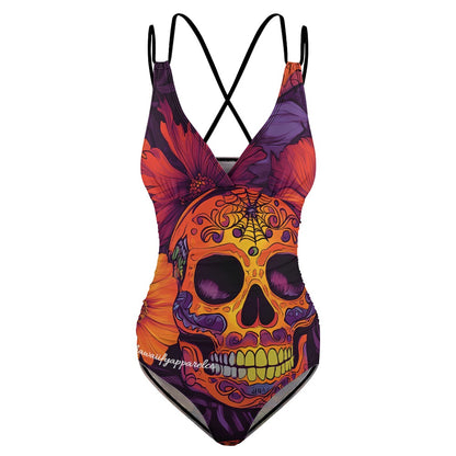 Dia de los Muertos Sunset One-Piece Swimsuit