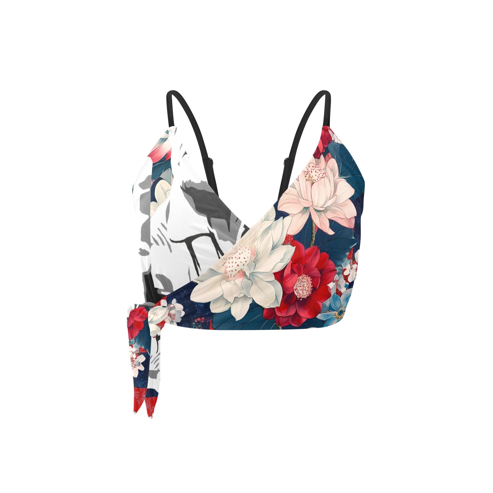 Johnny Cash USA Knot Side Bikini Top