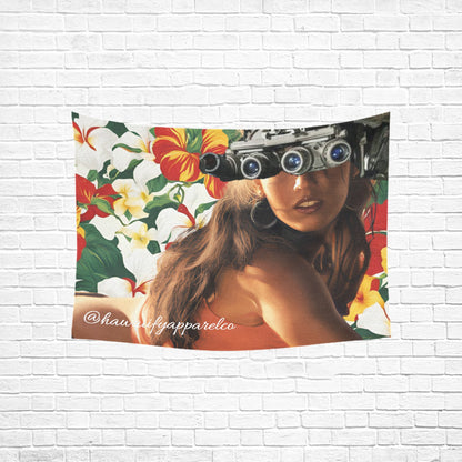 Megan Fox Quad Nods Cotton Linen Tapestry 40"x 30"