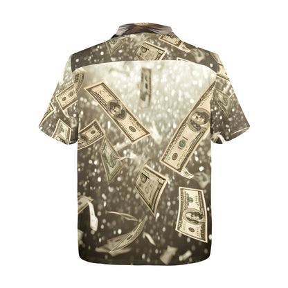 Donald Trump "Cash Flow" Men's Hawaiian Shirt