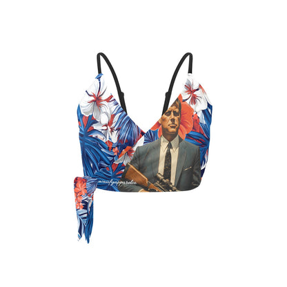 JFK USA Knot Side Bikini Top