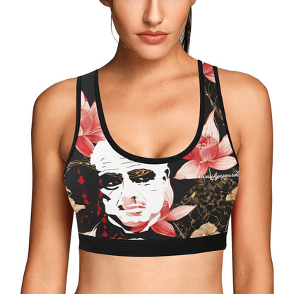 Godfather Bloodspatter Women's All Over Print Sports Bra