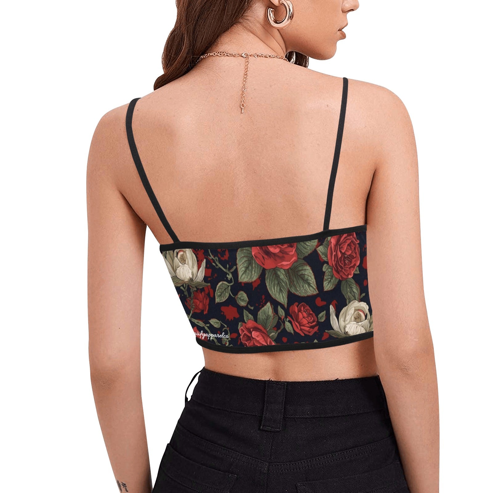 “I’m Your Huckleberry” – Doc Holliday Tombstone Women’s Spaghetti Strap Crop Top | Hawaiify Apparel Co.