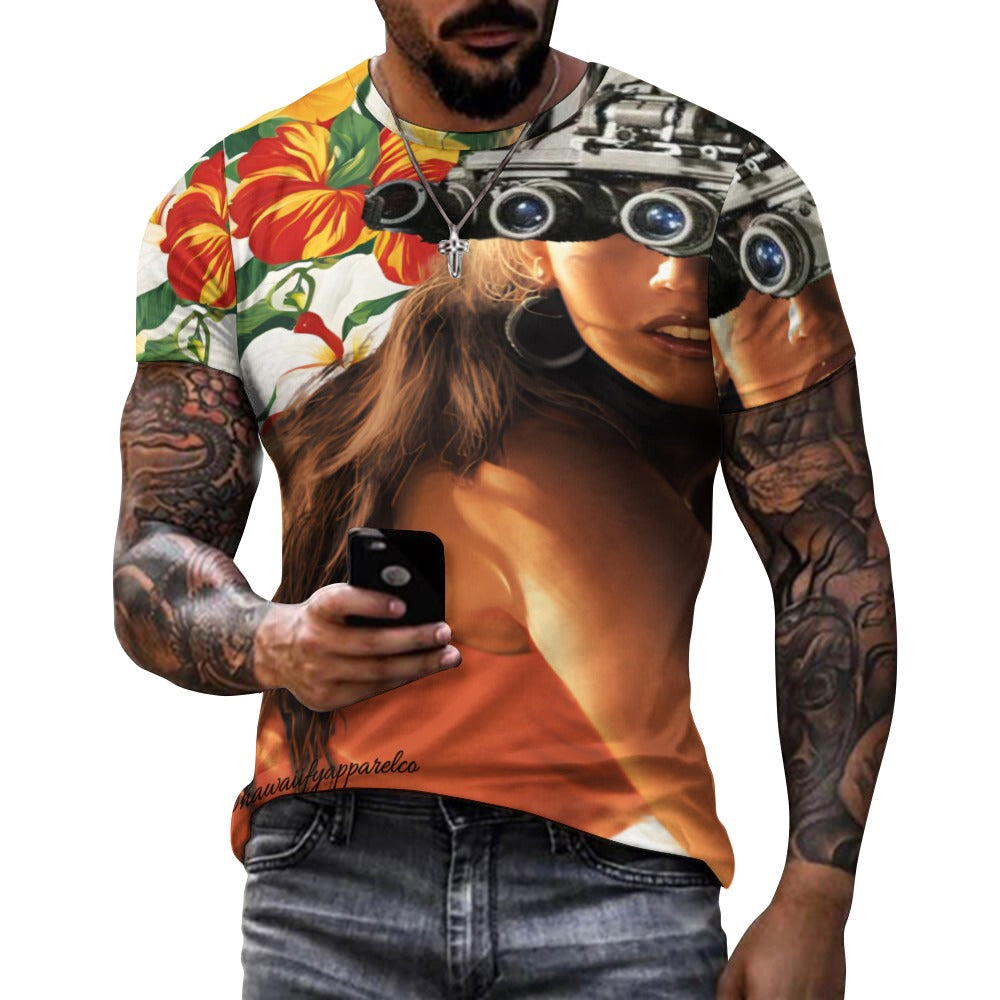 Megan Fox Quad Nods Men's Cotton T-shirt