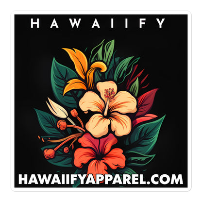 Hawaiify Logo Sticker
