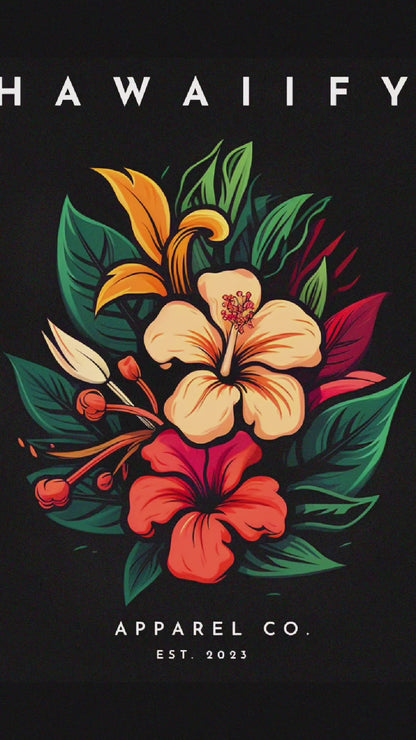 Deadpool & Dead Lotus Men's Hawaiian Shirt